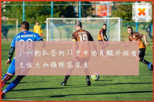 广州豹队签约31岁中场肖鲲并租借王俊杰加强阵容深度
